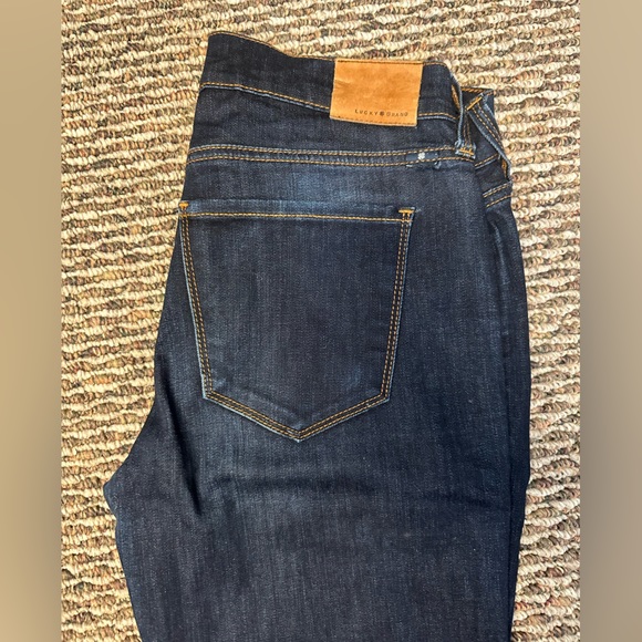 Lucky Brand Dark Wash Straight Jeans - Picture 3 of 4